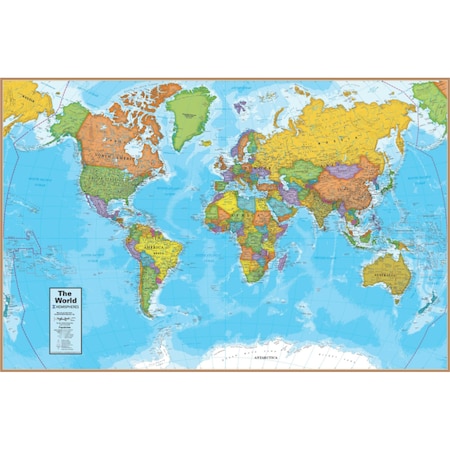 Waypoint Geographic World Desk Mat/Giant Mouse Pad HMD01